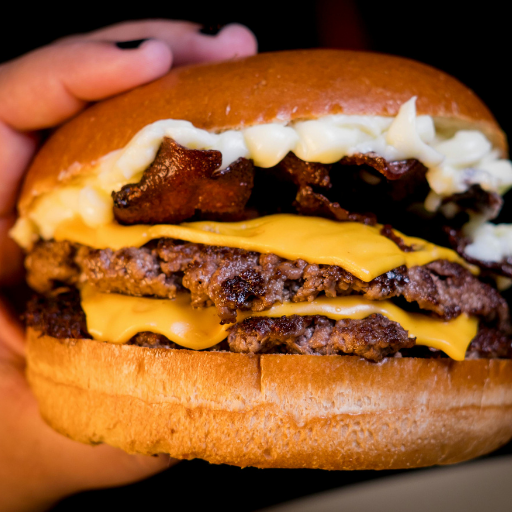 Cheesy and Chilli special burger